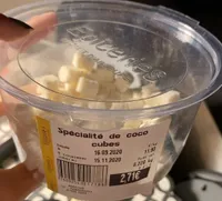 Cubes de coco