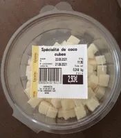 Spécialité de coco cubes