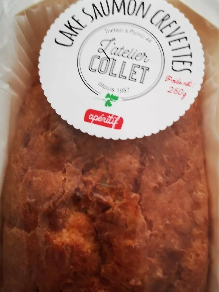 Cake saumon crevettes