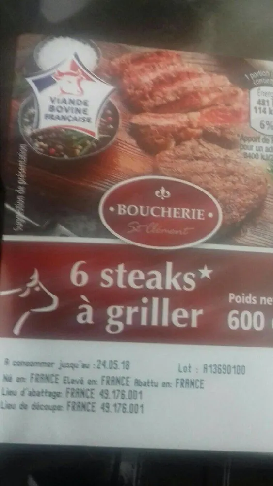 Steak a griller