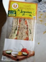 Maxi sandwich legumes