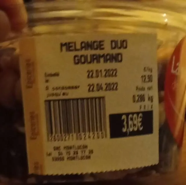 Mélange duo gourmand