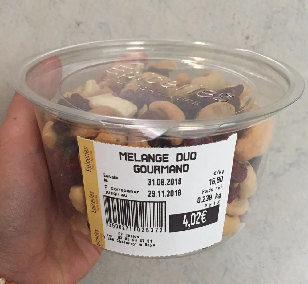 Melange duo gourmand