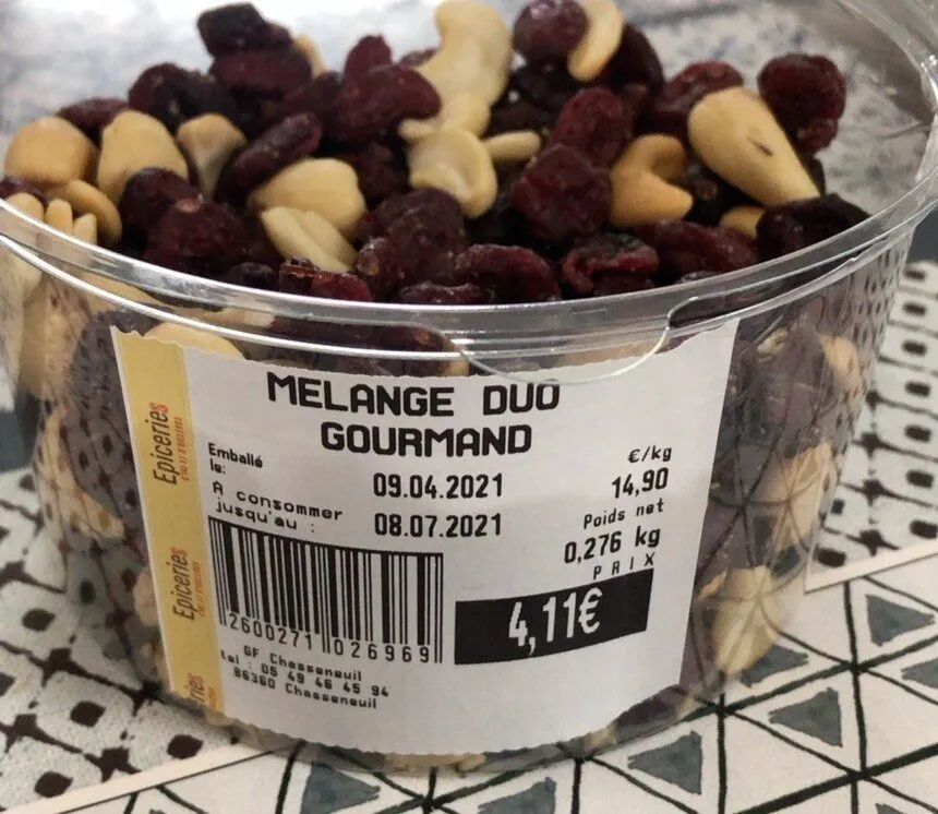 melange duo gourmand