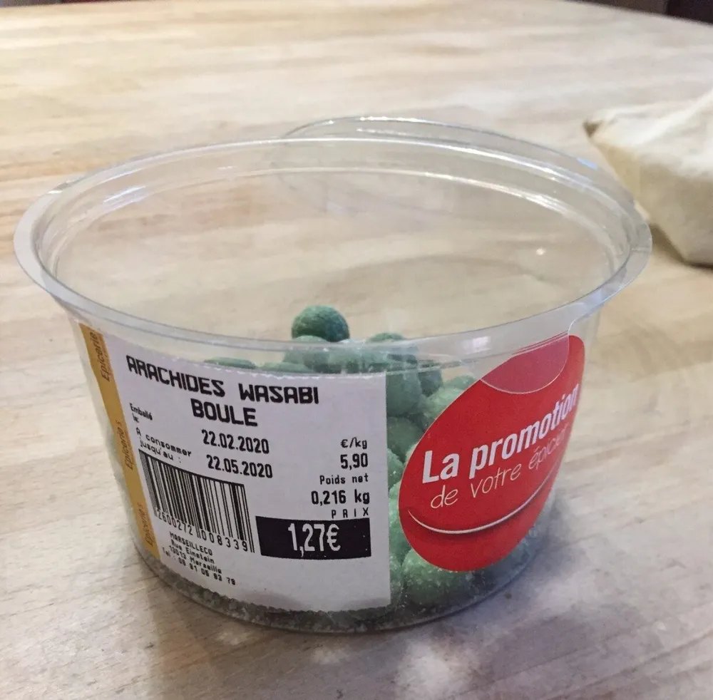 Arachnides wasabi boule