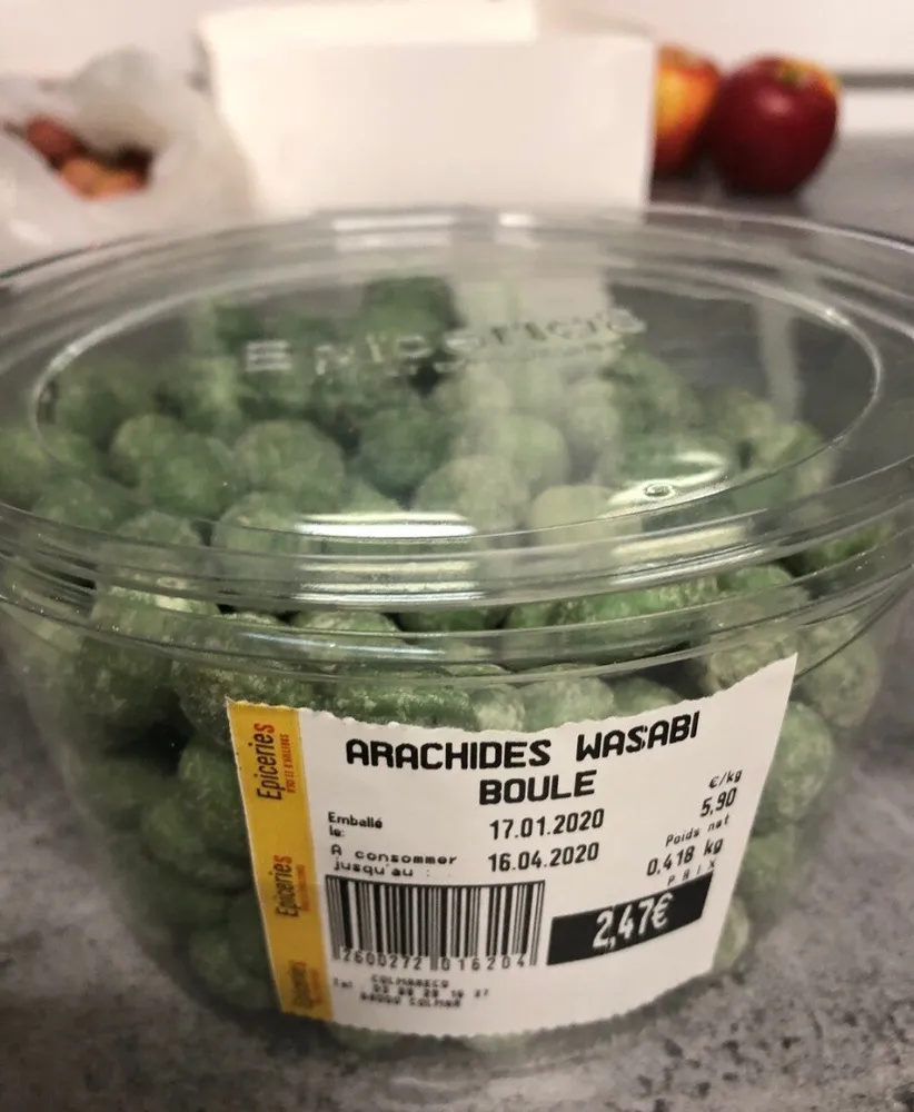 Arachid wasabi boule