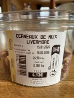 Livermore walnuts; red walnuts