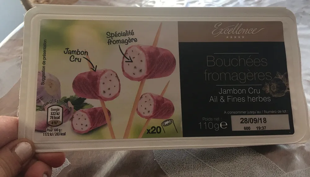 Bouchées Fromagères