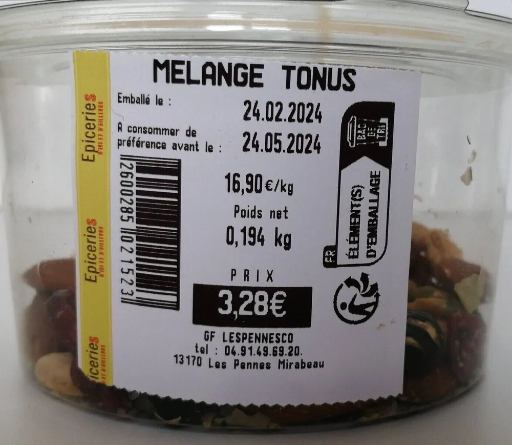 Mélange tonus