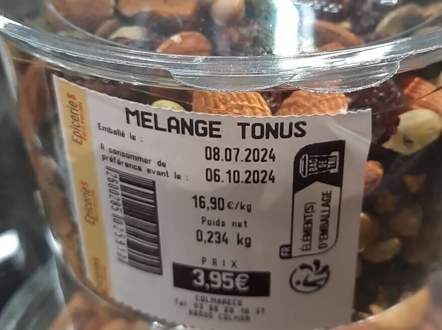 Mélange tonus grand frais