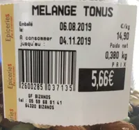 Mélange tonus