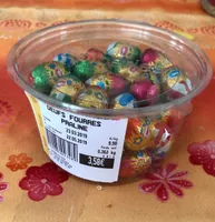 Oeuf fourrés praline