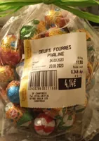 Oeufs fourrés praliné