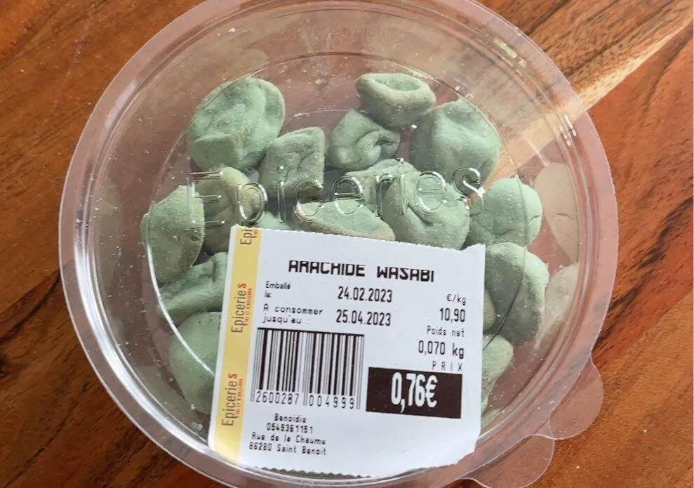 Arachide wasabi