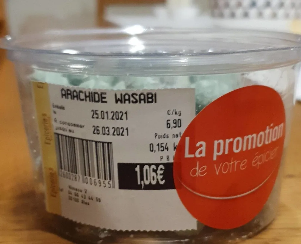 Arachide wasabi