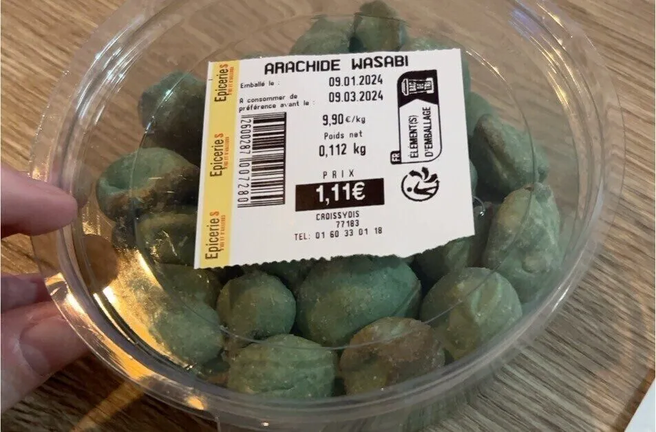 Arachide wasabi