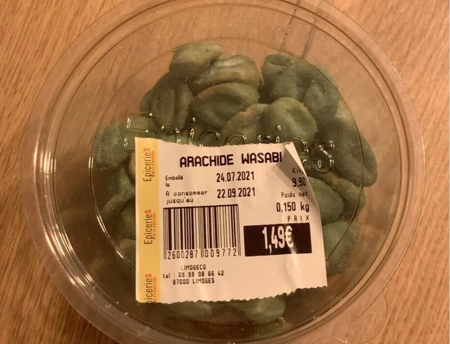 Arachide wasabi