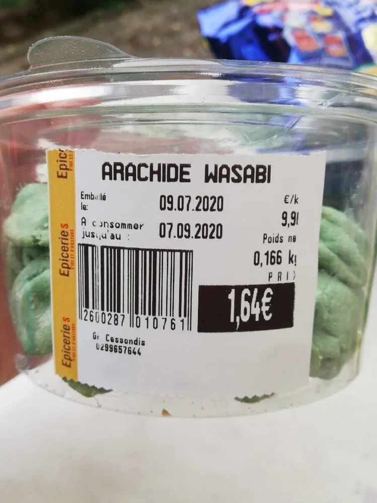 Arachide wasabi