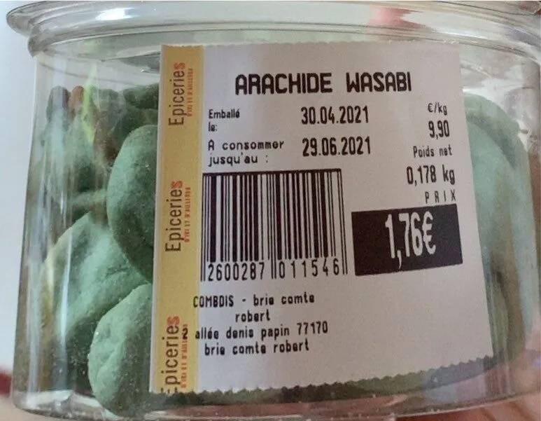 Arachide wasabi