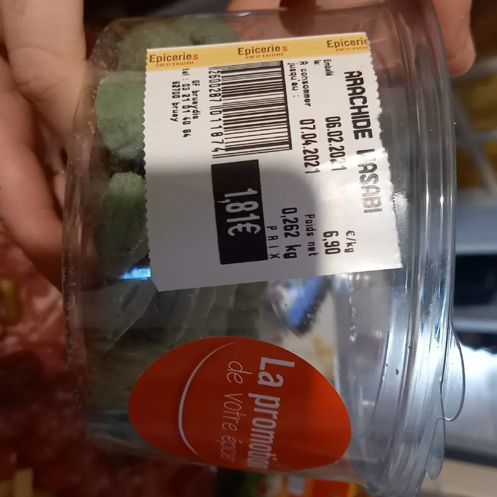 Arachide wasabi