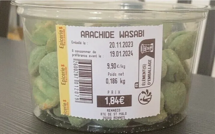 Arachide Wasabi