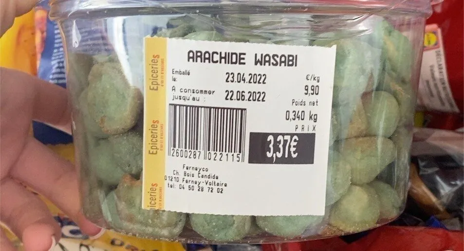 Arachide wasabi