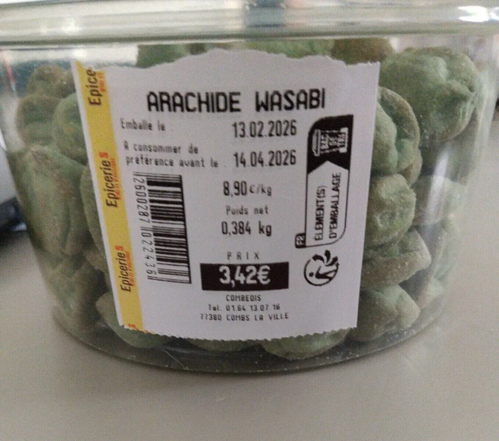Arachide wasabi