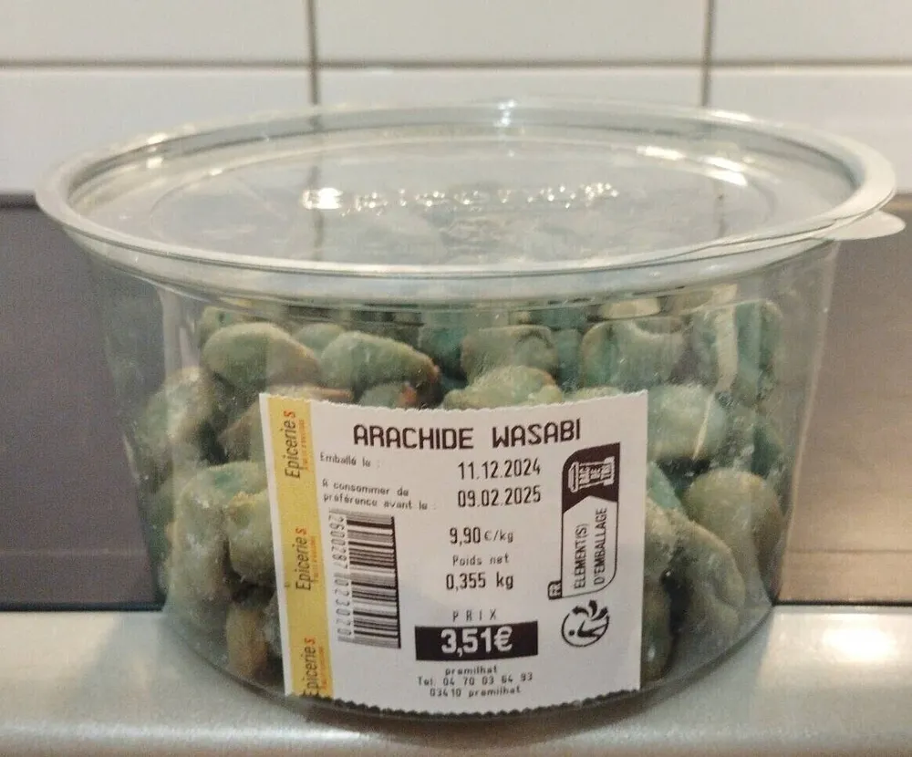 Arachides aux Wasabi