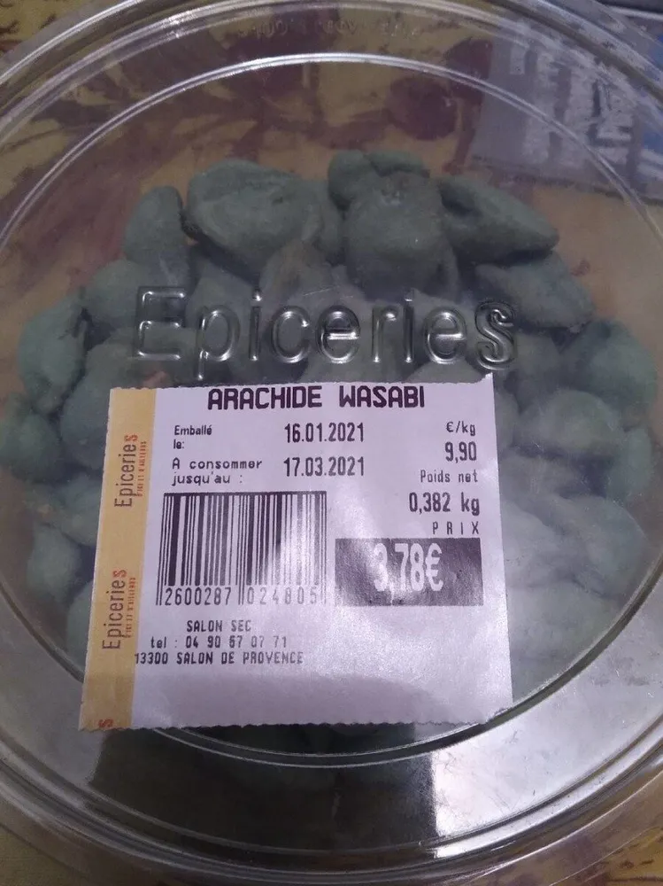 Arachide wasabi