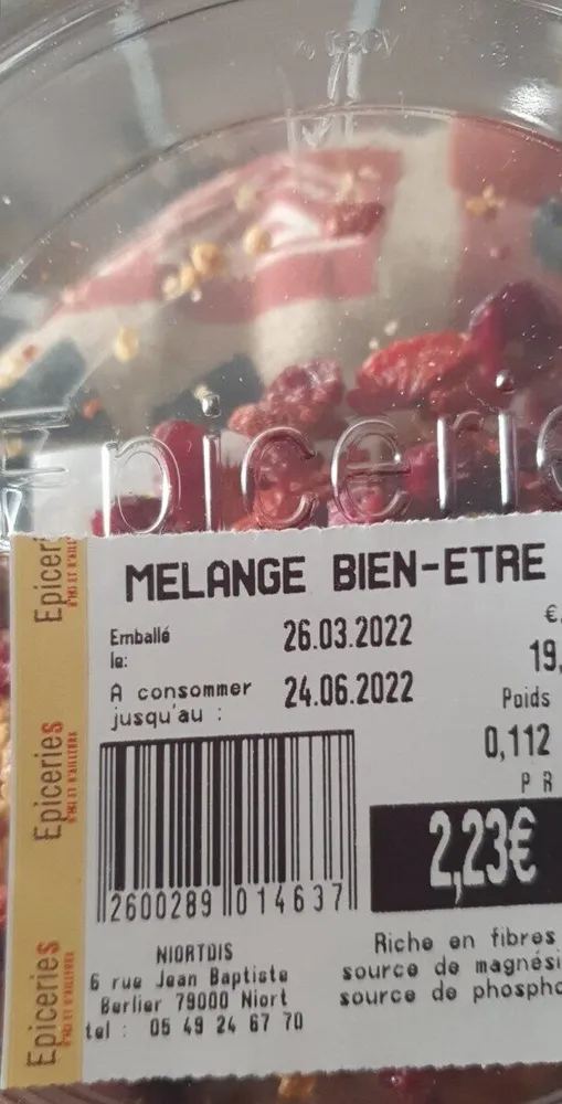 Melange bien-être