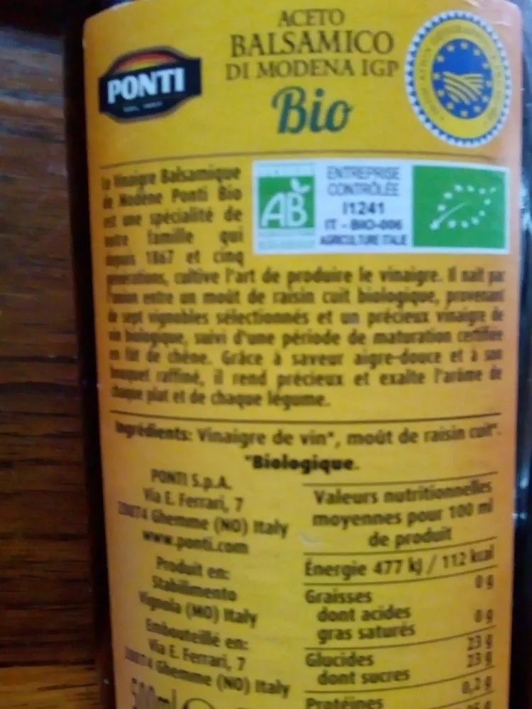 Vinaigre balsamique