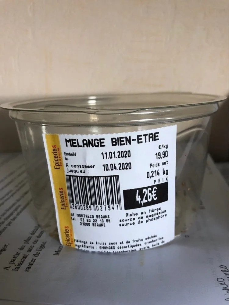 Melange bien être