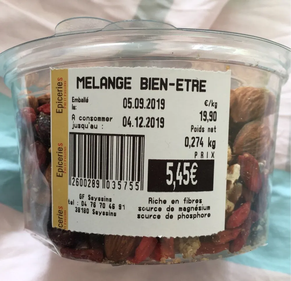 Melange bien être
