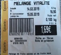 Melange vitalite
