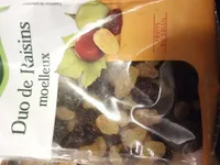 Duo de raisins moelleux