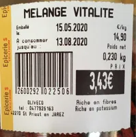 Melange vitalité