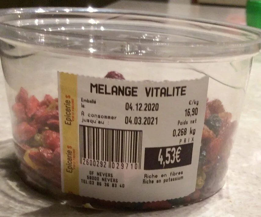 Mélange vitalité