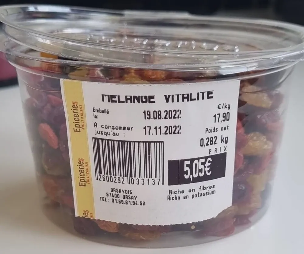 Mélange vitalité