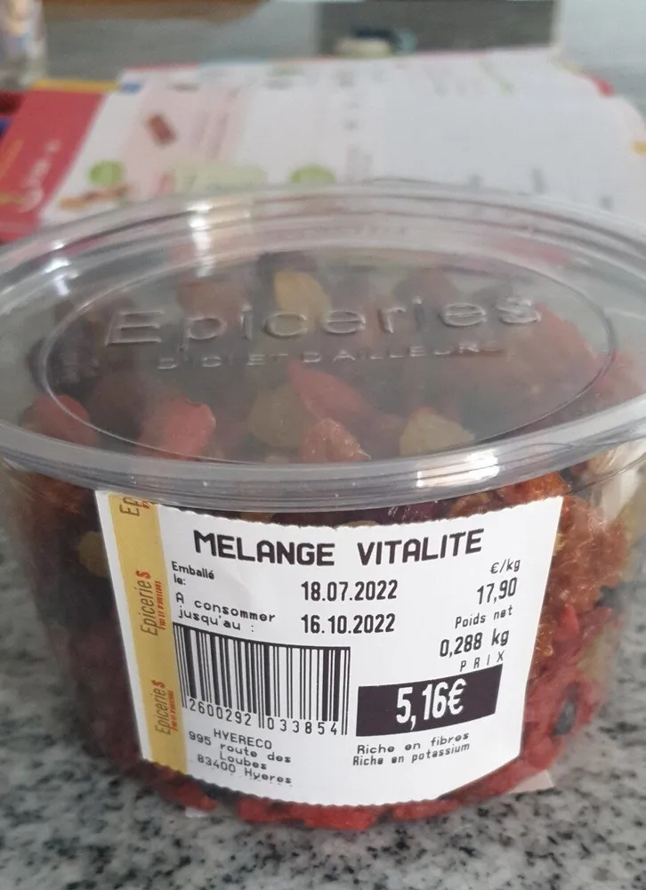 Mélange vitalité