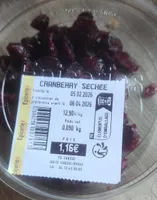 Cranberry séchée