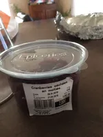 Cranberries sechees en moitie