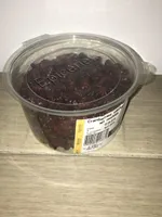 Cranberries séchées en moitiés
