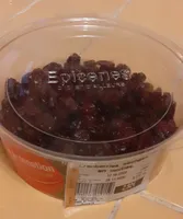 Cranberries séchées en moitiés