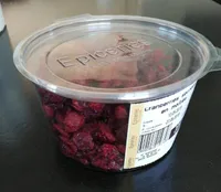 Cranberries séchées en moitiés