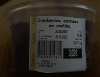 Cramberries séchées