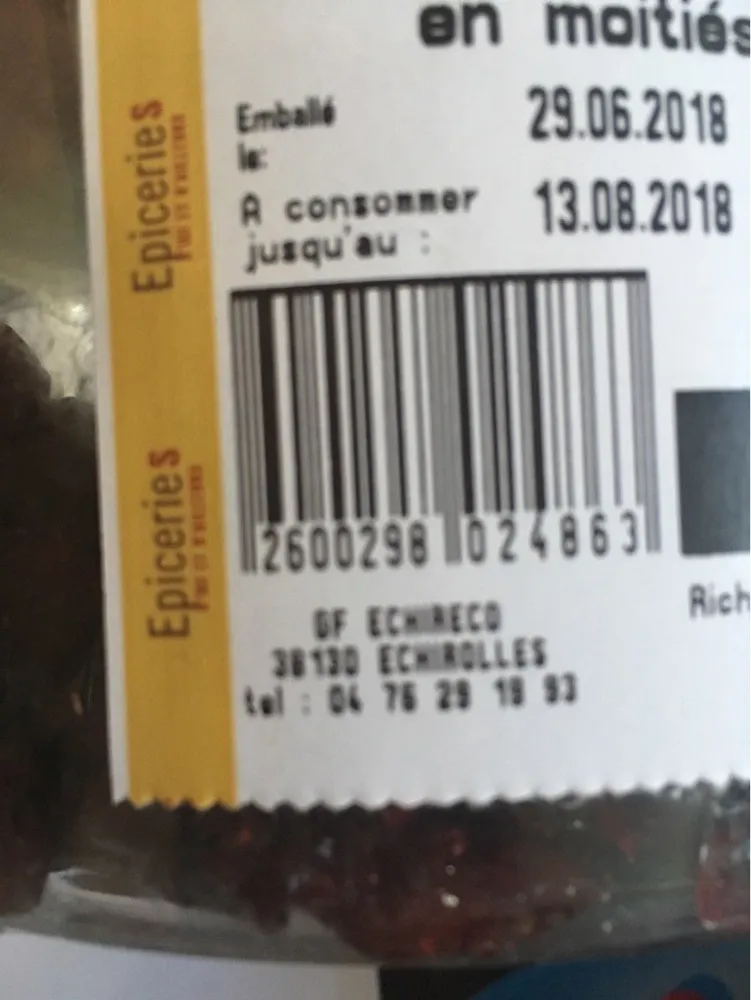 Cranberries sechees