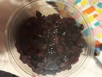 Cranberries séchées en moitiés