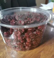 Cranberries séchées en moitiés