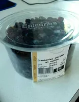 Cranberries séchées en moitiés