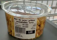 Noix de cajou au curry